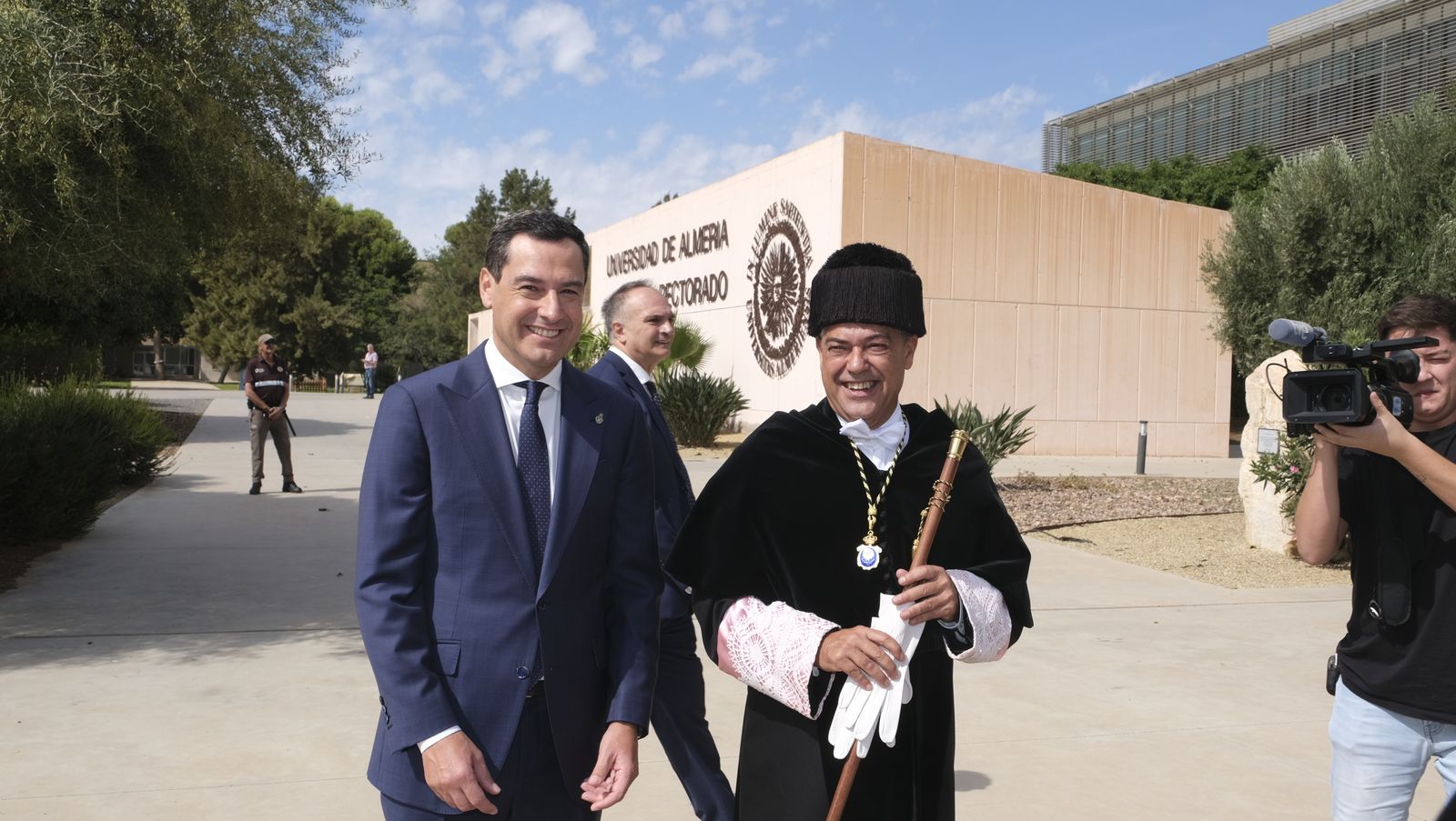 El Presidente de la Junta Juanma Moreno, inaugura el curso universitario andaluz en Almería