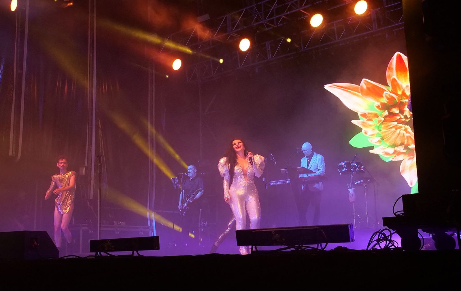 El concierto de Fangoria en Roquetas de Mar, en imágenes