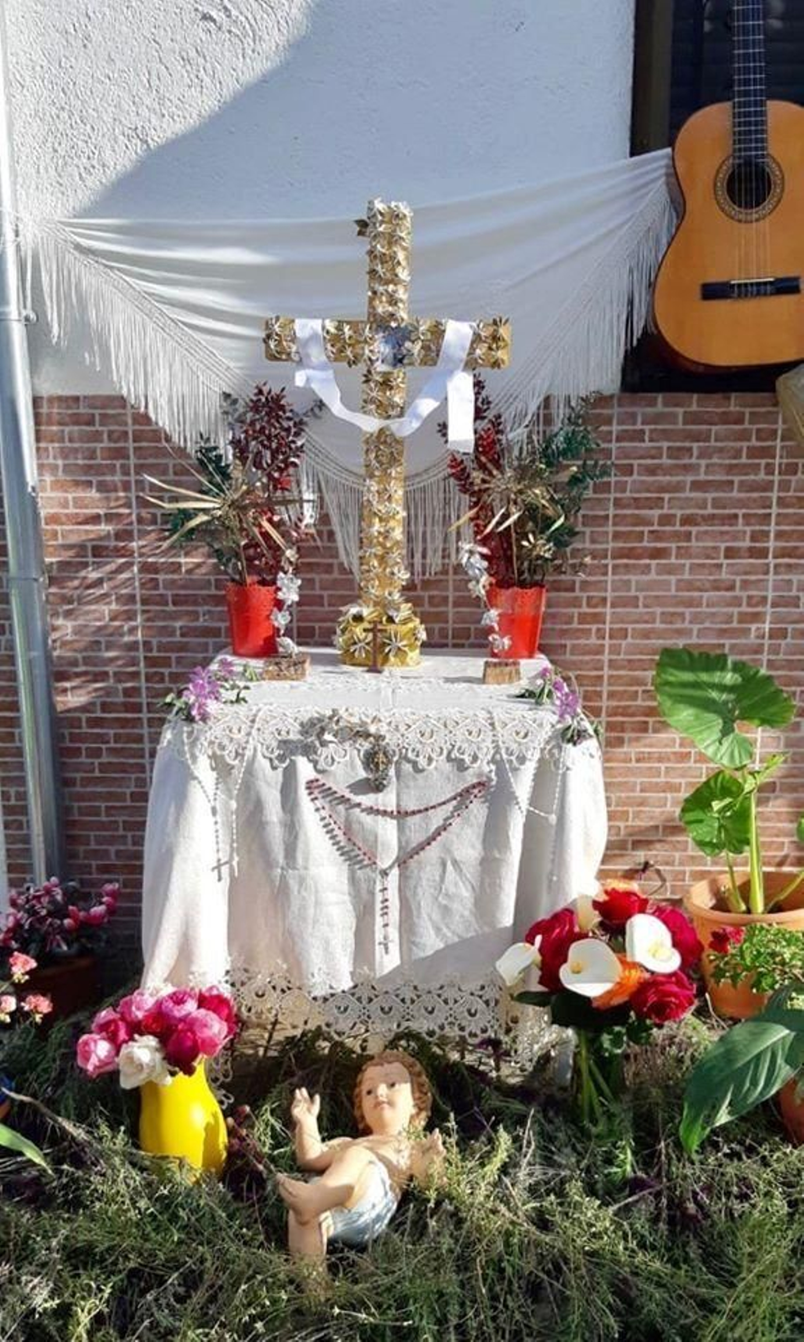 Fotografías de las Cruces de Mayo de Cardeña