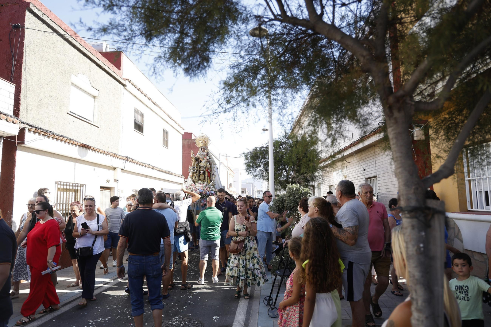 Fotos de la procesión de la Virgen del Carmen en La Línea