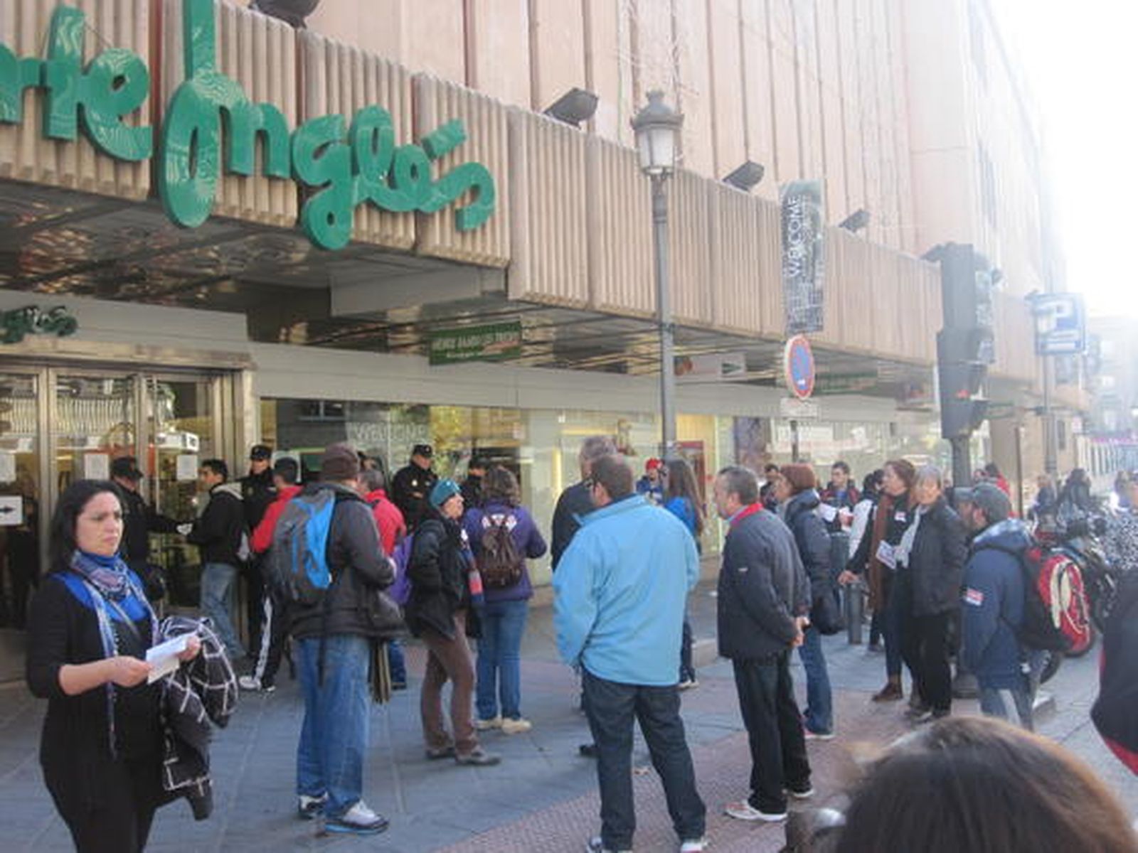 Las imágenes de la huelga general en Granada