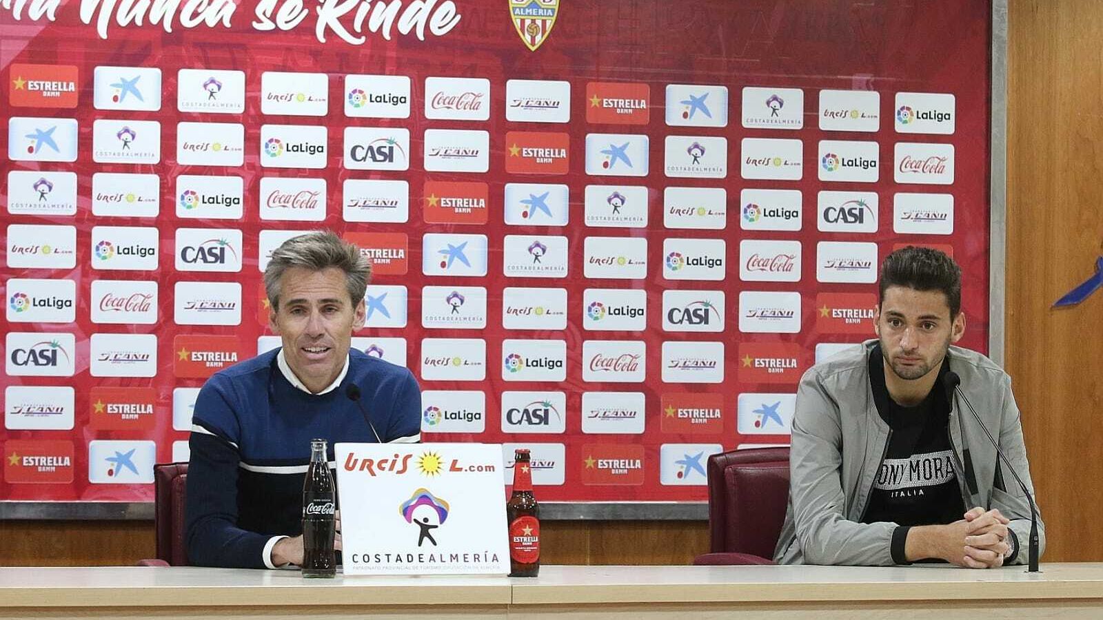 Corona e Iván Martos.