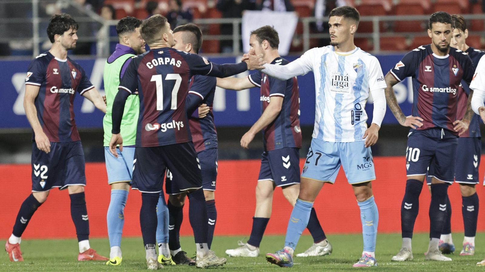 El Eibar-Málaga CF, en fotos