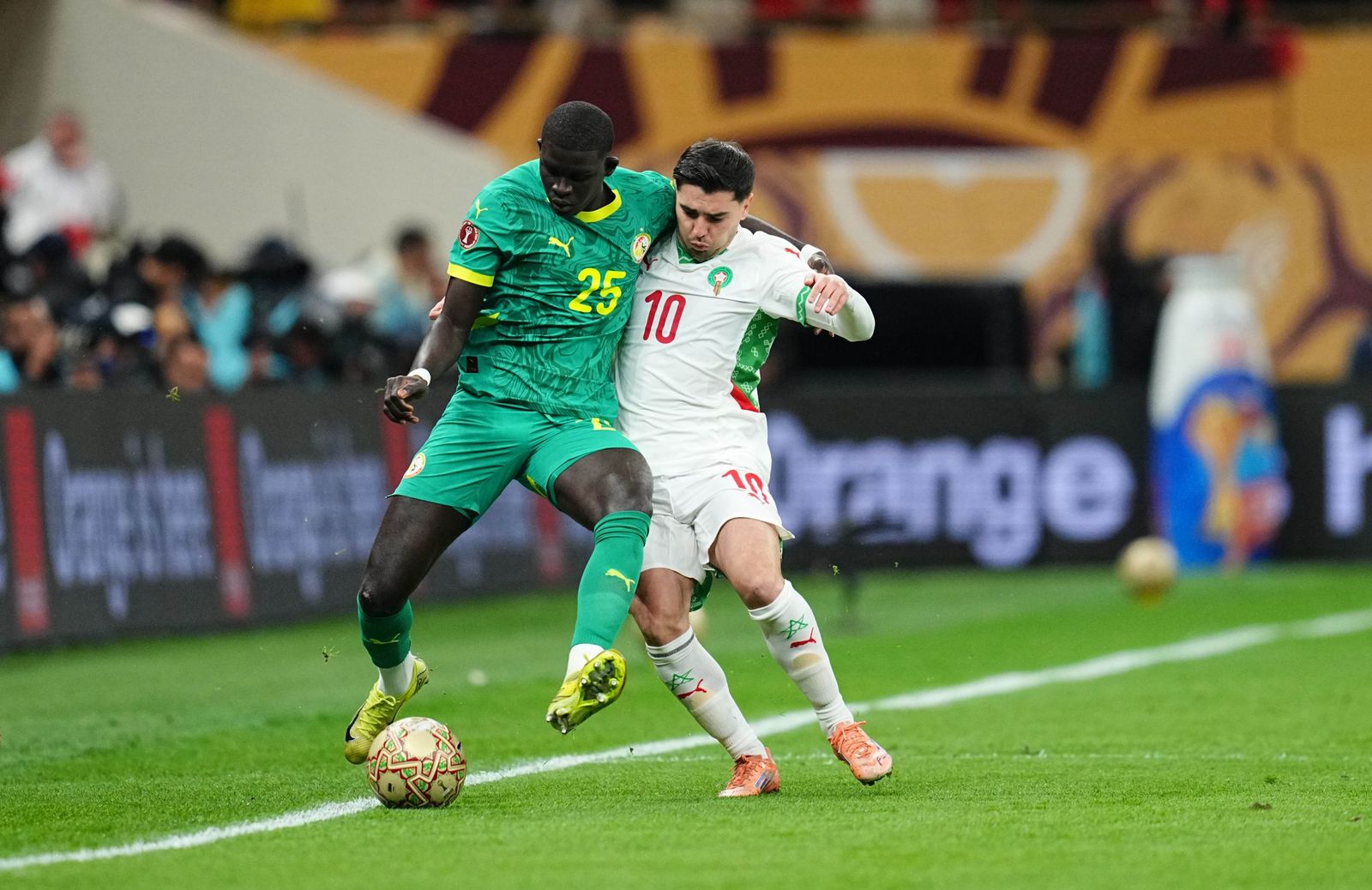 Las fotos de la final entre Marruecos y Senegal en la Copa África