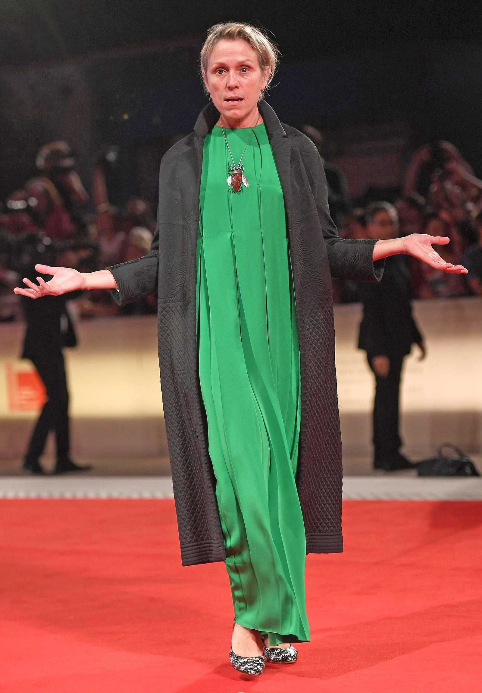 Frances Louise McDormand es una actriz estadounidense.