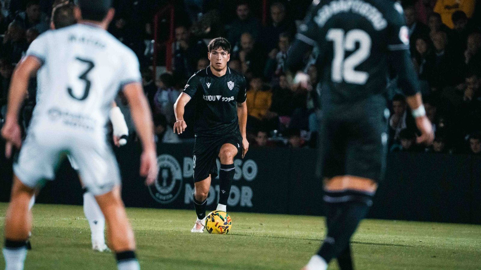 Federico Bonini, en el duelo ante el Ceuta en el Alfonso Murube.