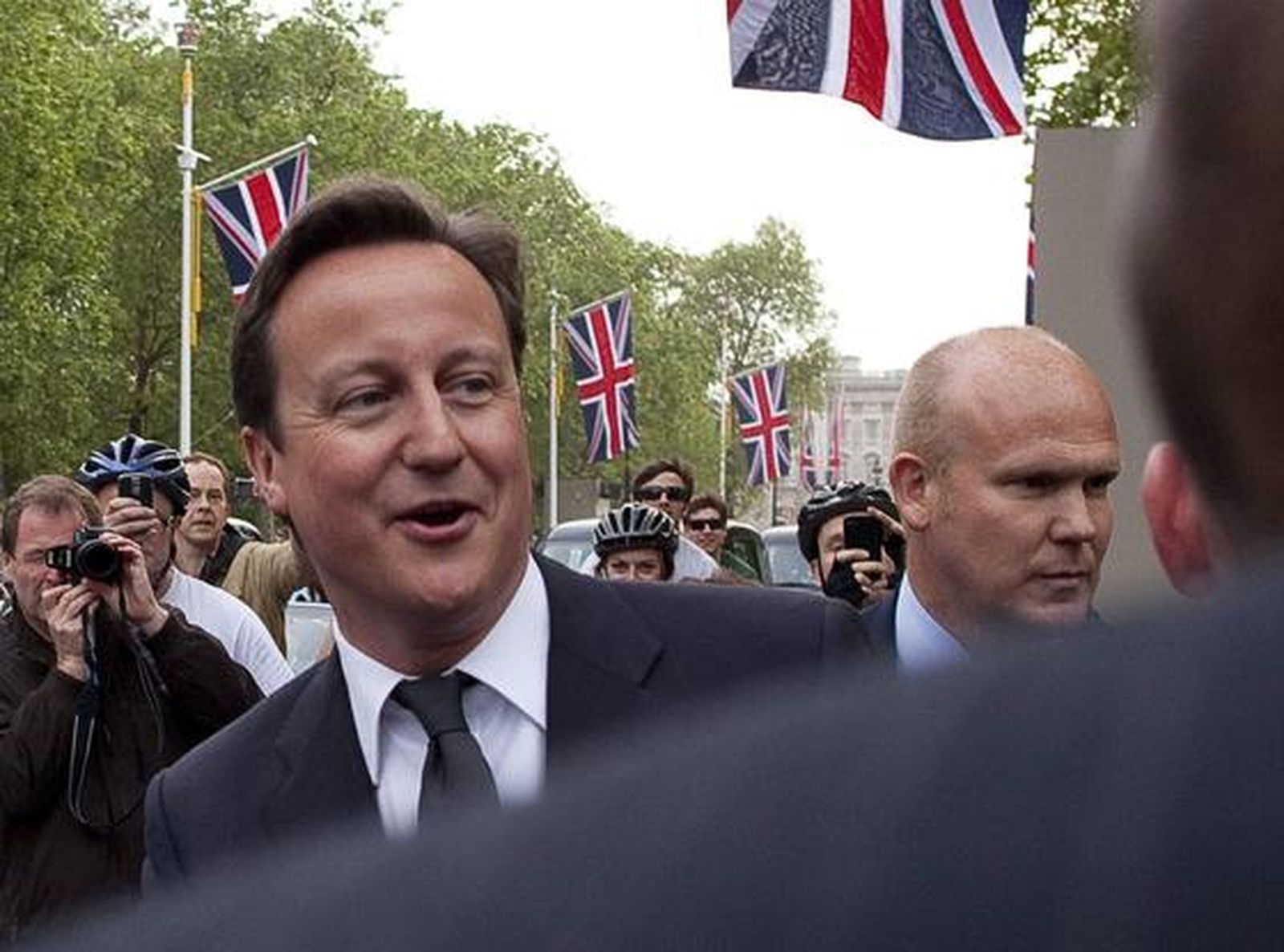 El Reino Unido se prepara para la boda del príncipe Guillermo y Kate Middleton.

Foto: EFE