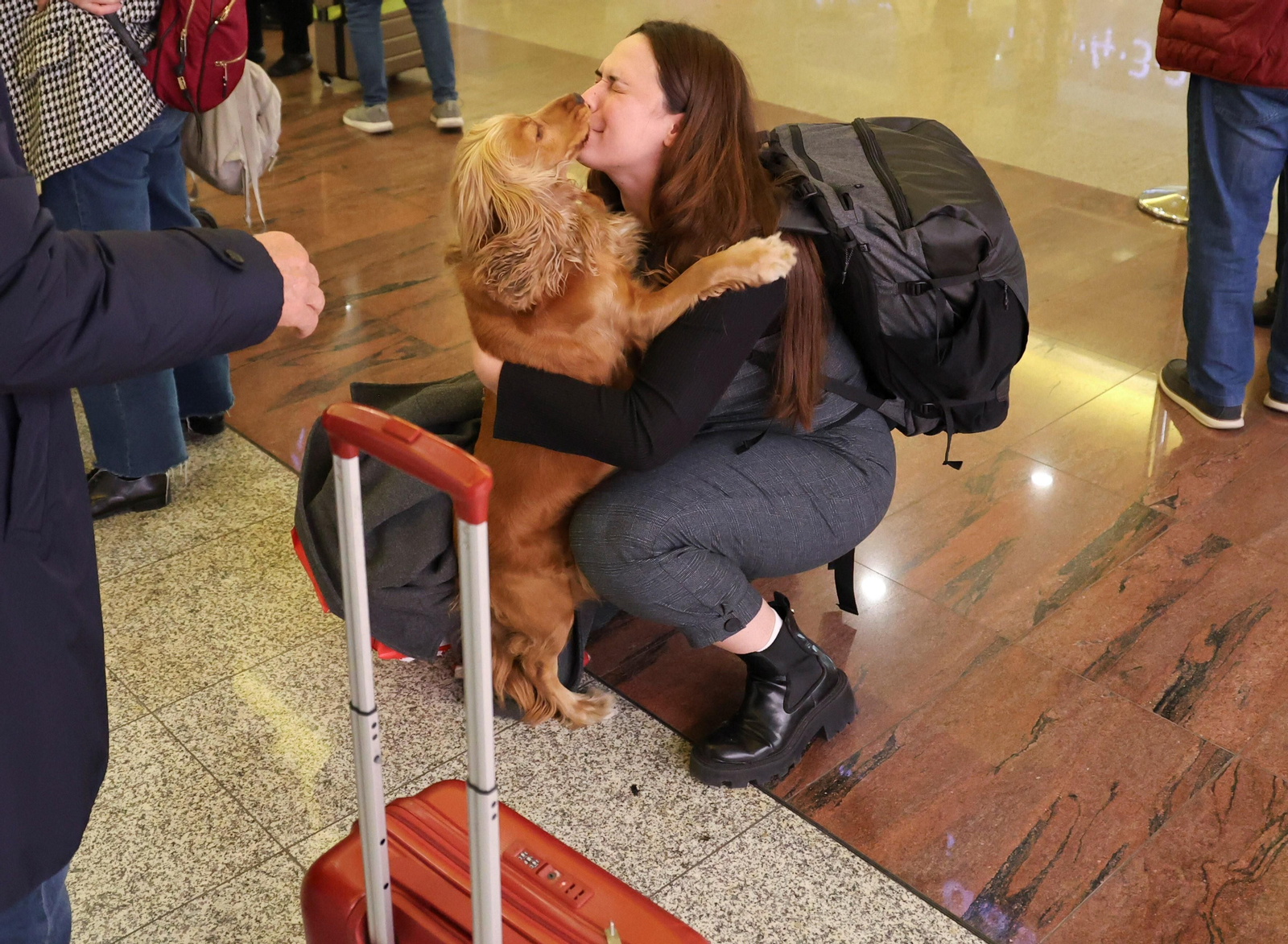 Reencuentros por Navidad en Málaga (fotos)