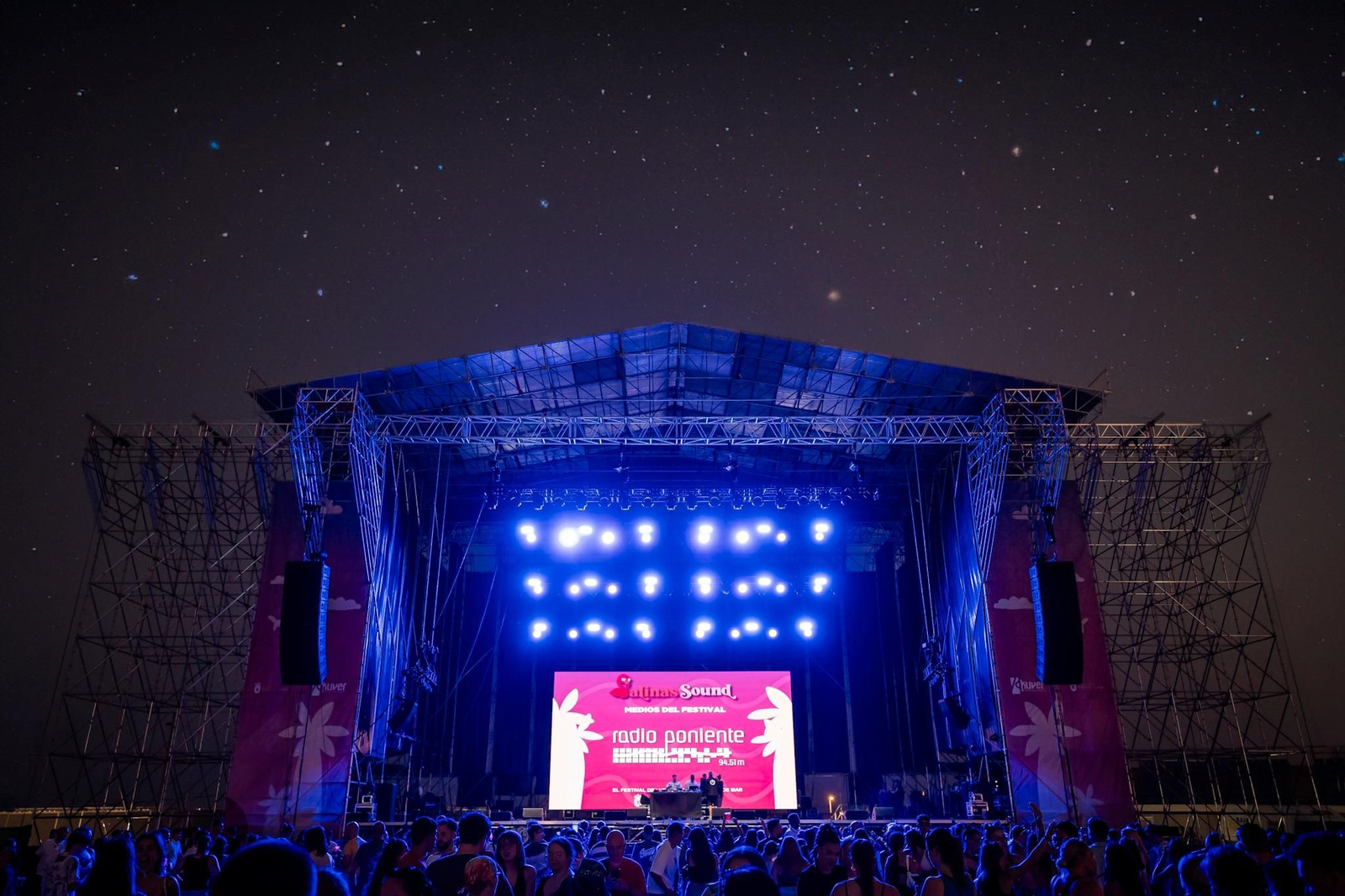 El escenario del Salinas Sound Festival