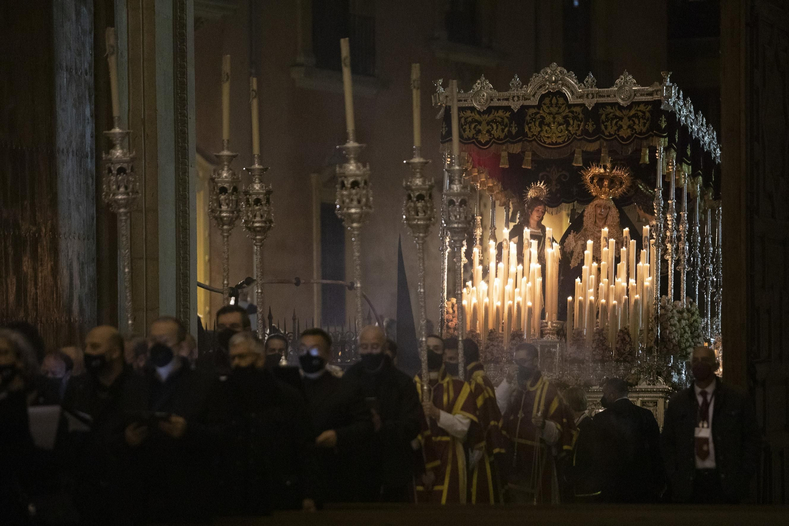 Fotos del Cristo de San Agustín en el Lunes Santo de la Semana Santa de Granada