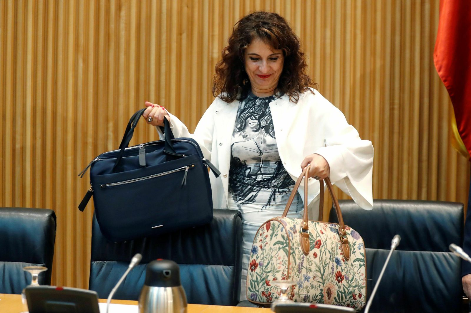 María Jesús Montero, ministra de Hacienda, en el Congreso de los Diputados