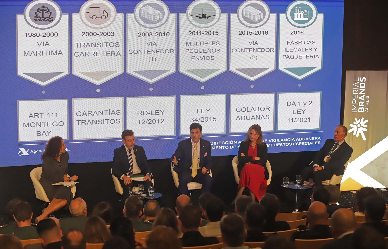 Fotos del X Congreso Frente al Contrabando de Tabaco de Altadis-Imperial Brands en La Línea