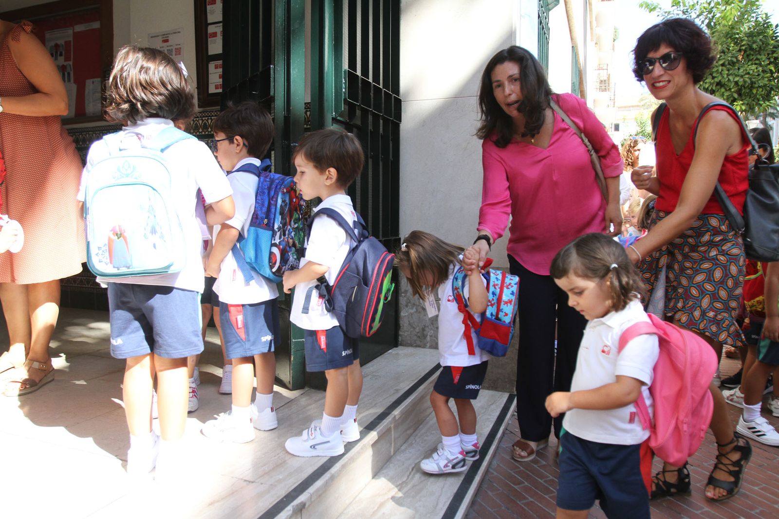 la vuelta al cole en los colegios de Huelva en Imágenes