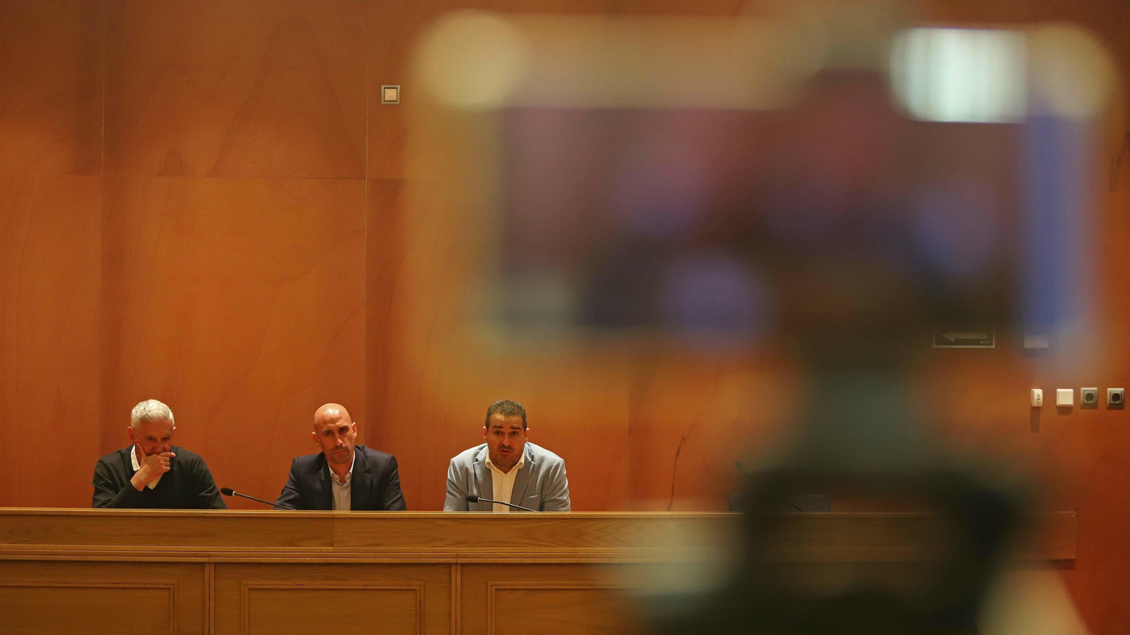 Fotos de la visita de Rubiales al Campo de Gibraltar