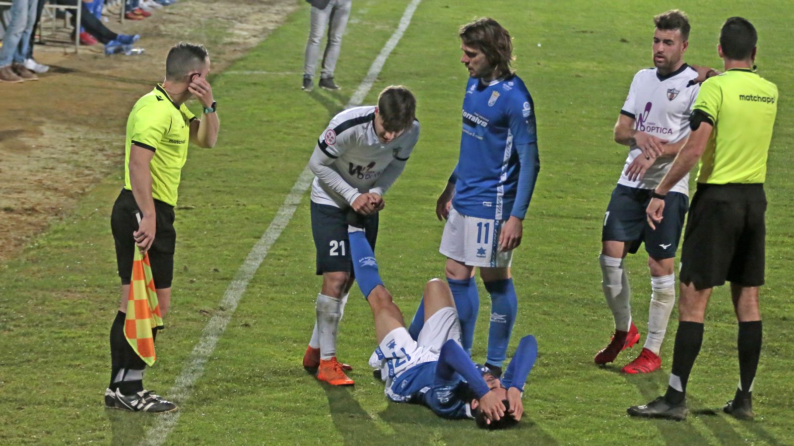 Imágenes del Xerez CD y CD Pozoblanco en el Pedro S. Garrido
