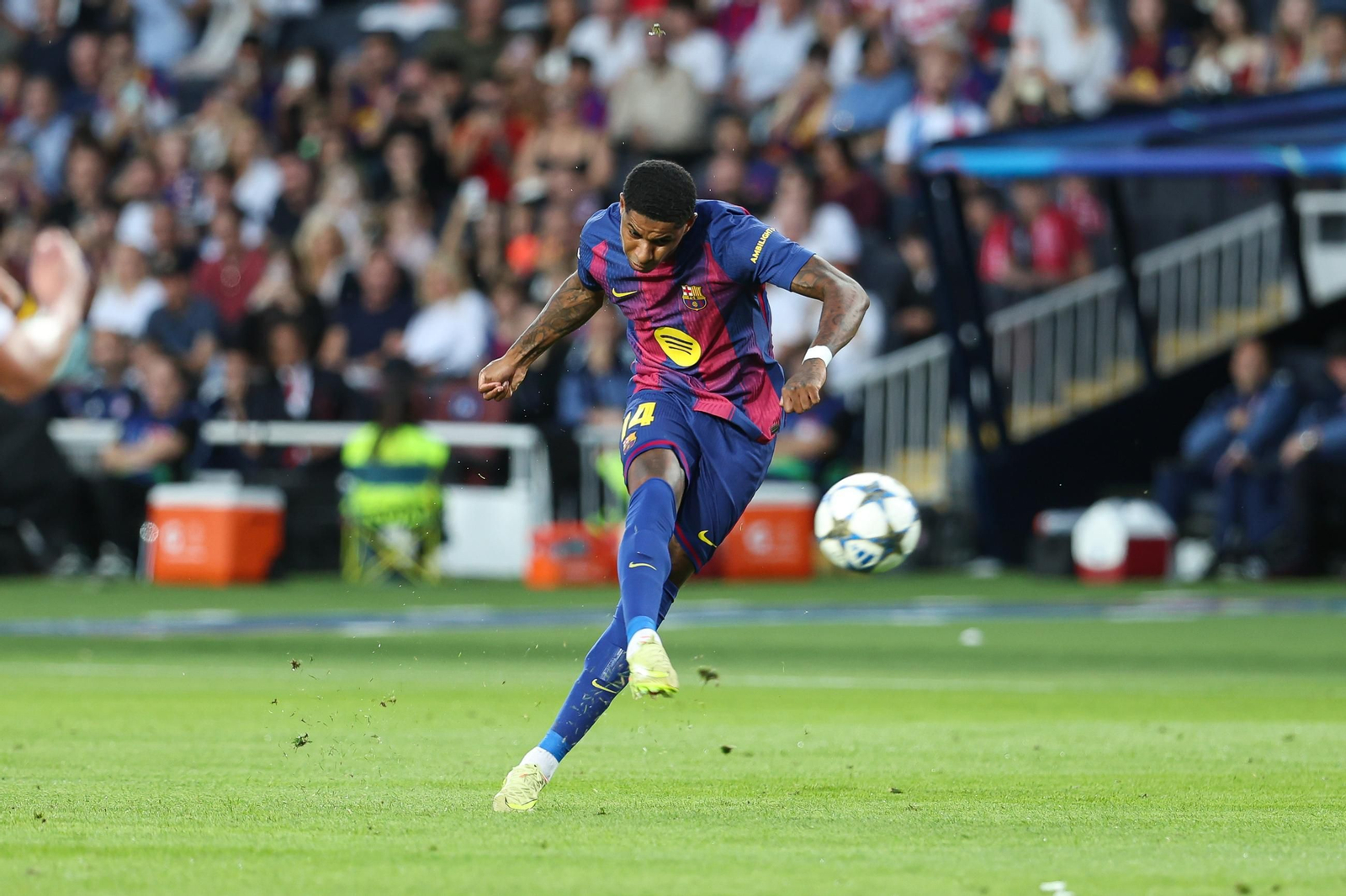 Las fotos del Barcelona-Olympiacos