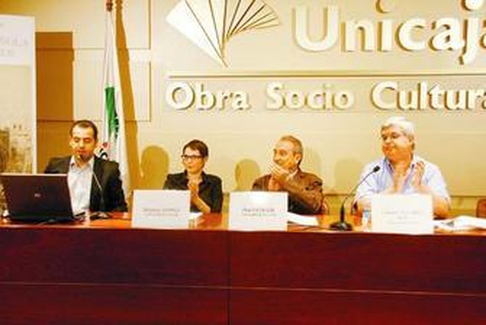 Felipe Santiago del Solar, Delphin Sappez, Paul Estrade y Leandro Álvarez.