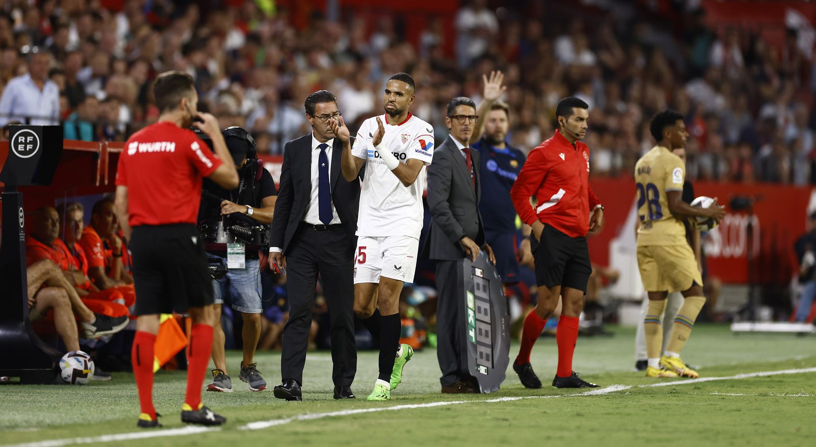 Las imágenes del Sevilla-Barcelona