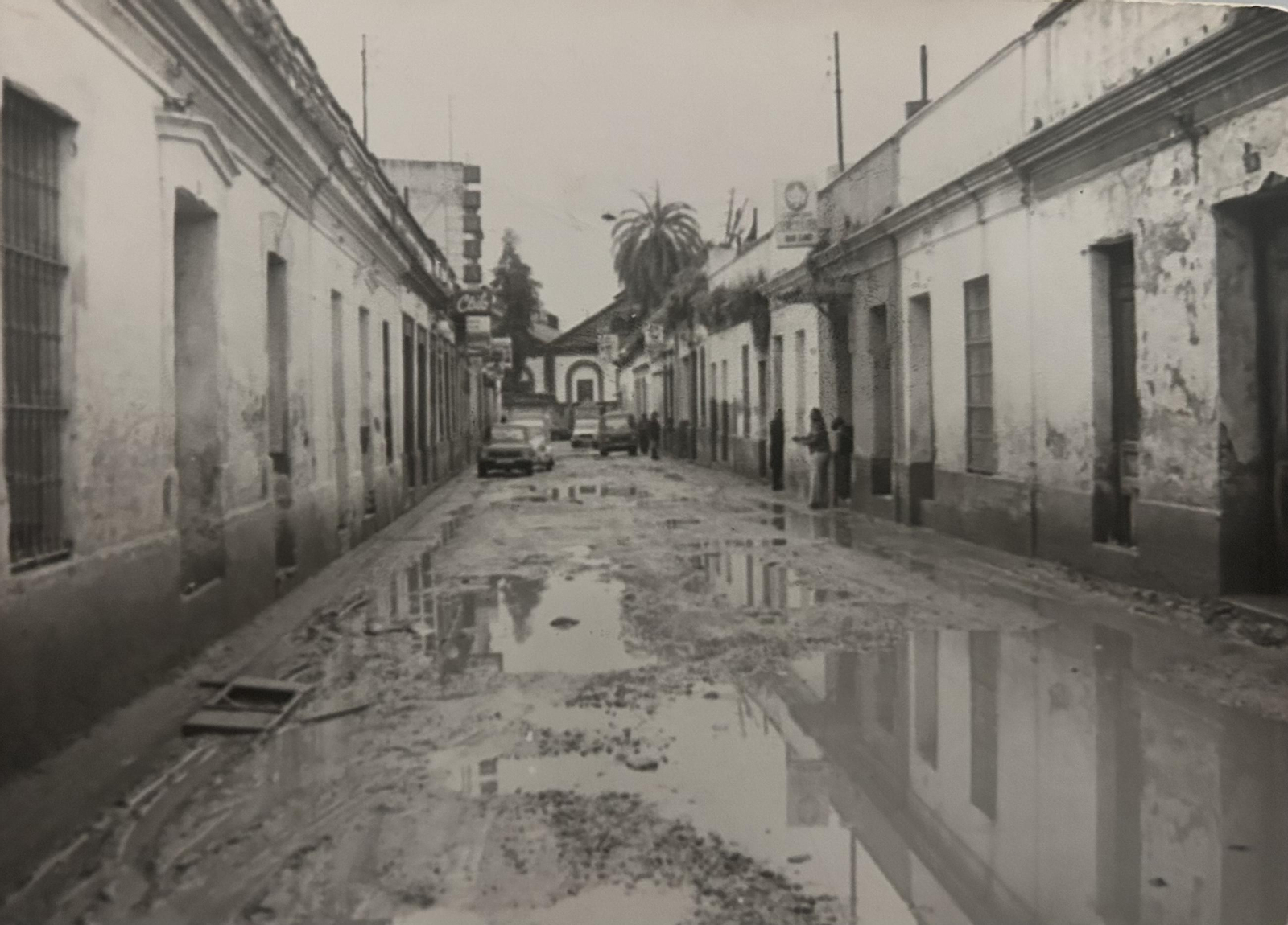 Efectos del temporal e inundaciones de enero de 1996 en Huelva.