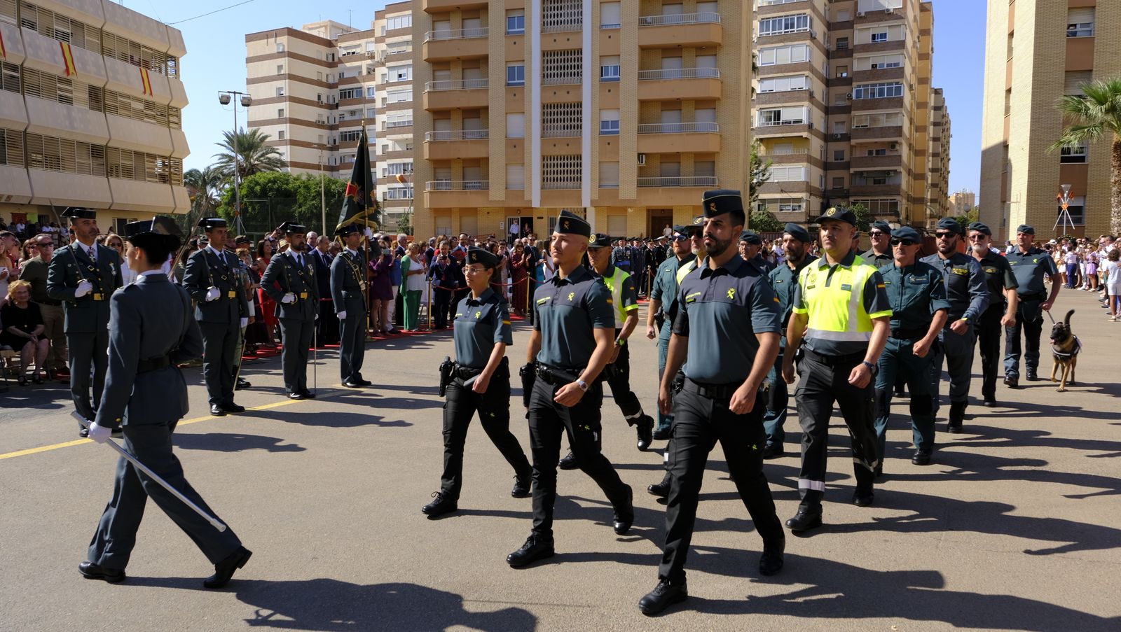 Imágenes de la Festividad del Pilar en la Comandancia de la Guardia Civil de Almería