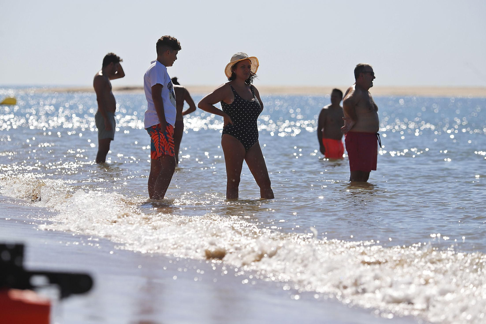 Las playas de Huelva se llenan a finales de septiembre por el buen tiempo