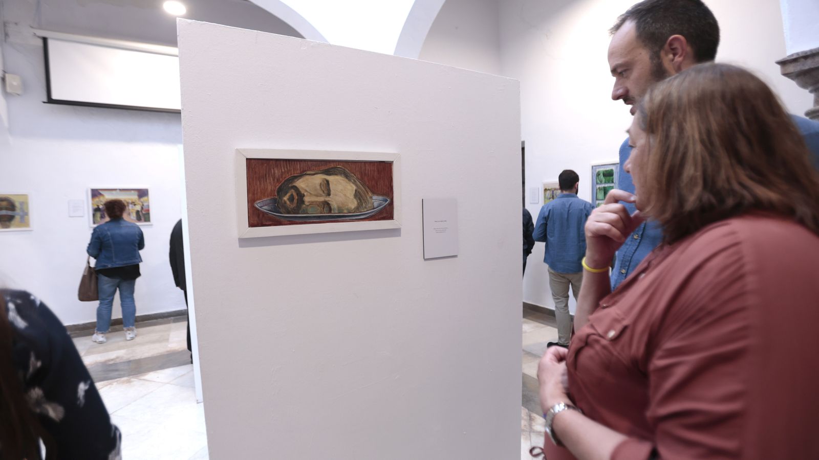 Inauguración de la exposición "Pasen y Lean" y presentación del libro Hominis Oblitus de Enrique Martínez