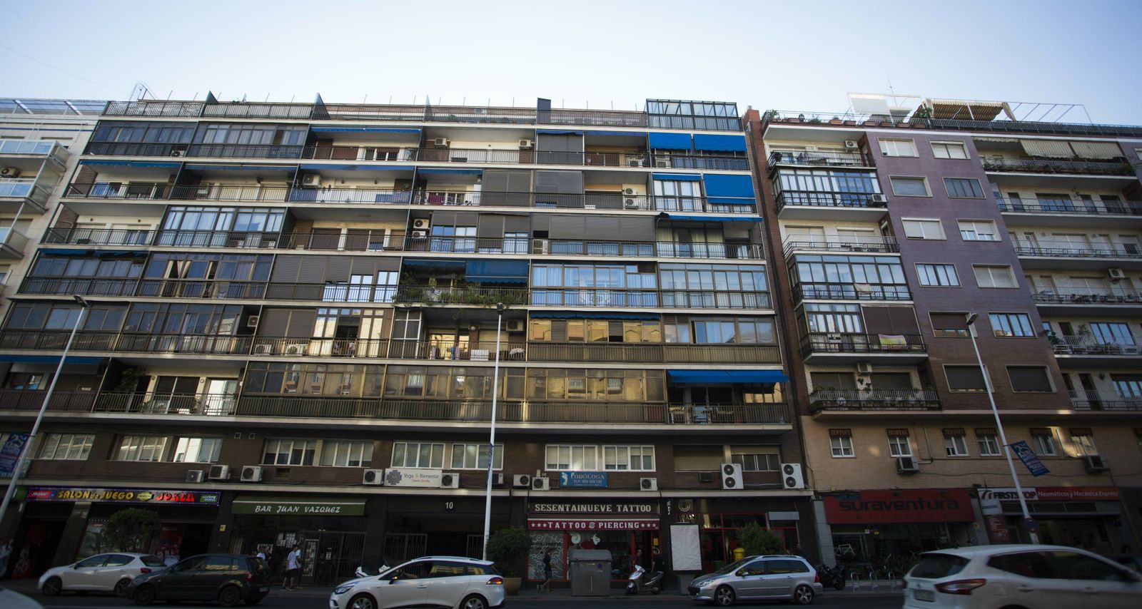 Bloque de pisos en Sevilla.