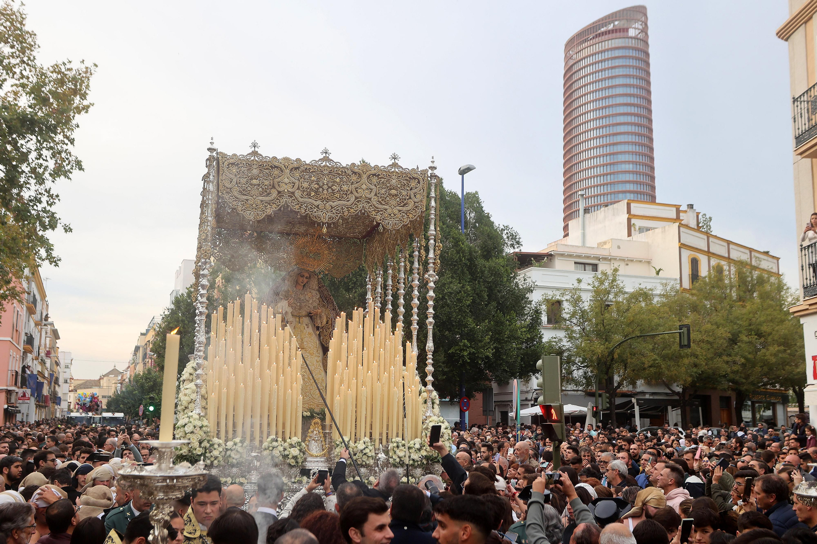 Salida extraordinaria de la Virgen del Patrocinio