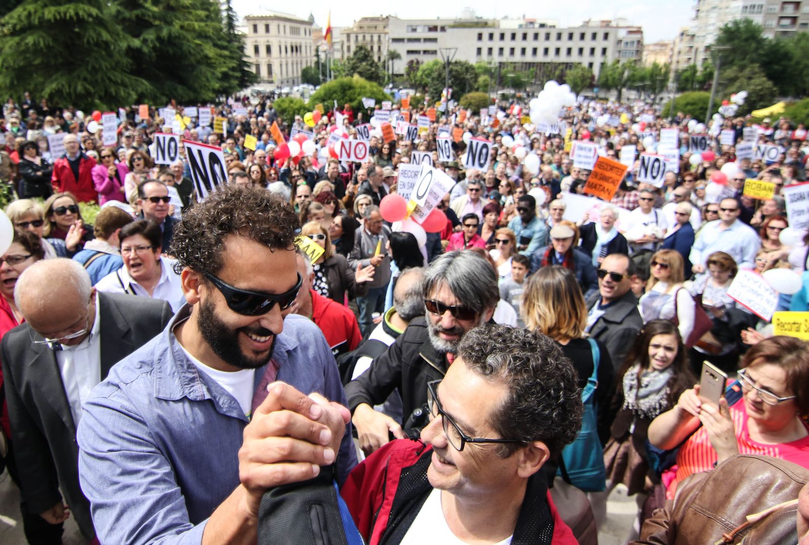 La Asociación Justicia por la Sanidad, que preside Candel, nació en plena crisis de la fusión hospitalaria.