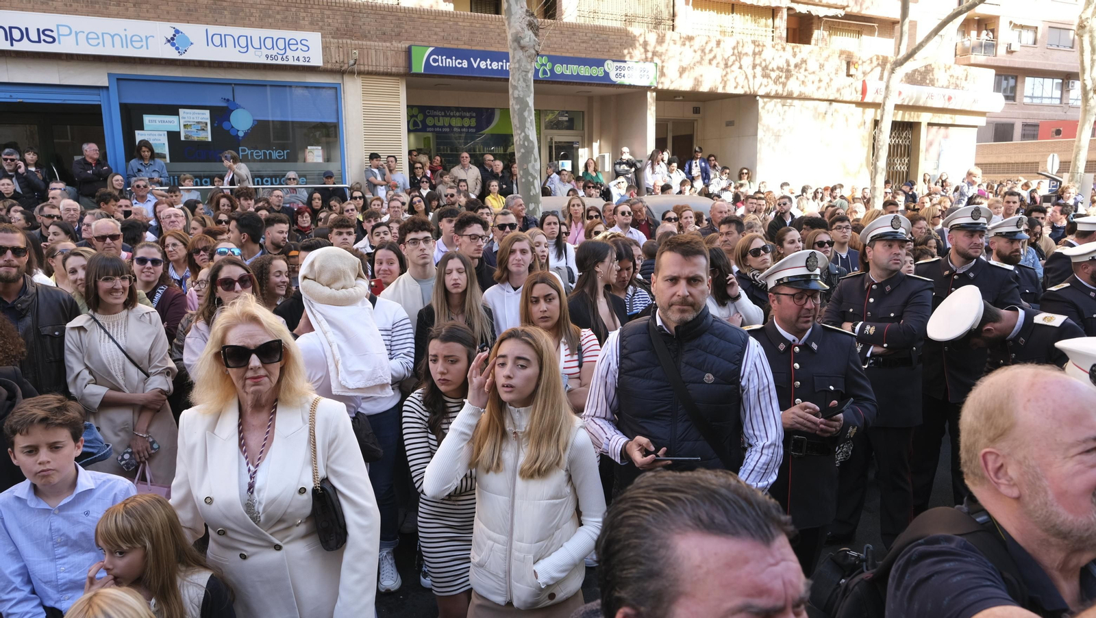 La procesión de Pasión en Almería, en imágenes