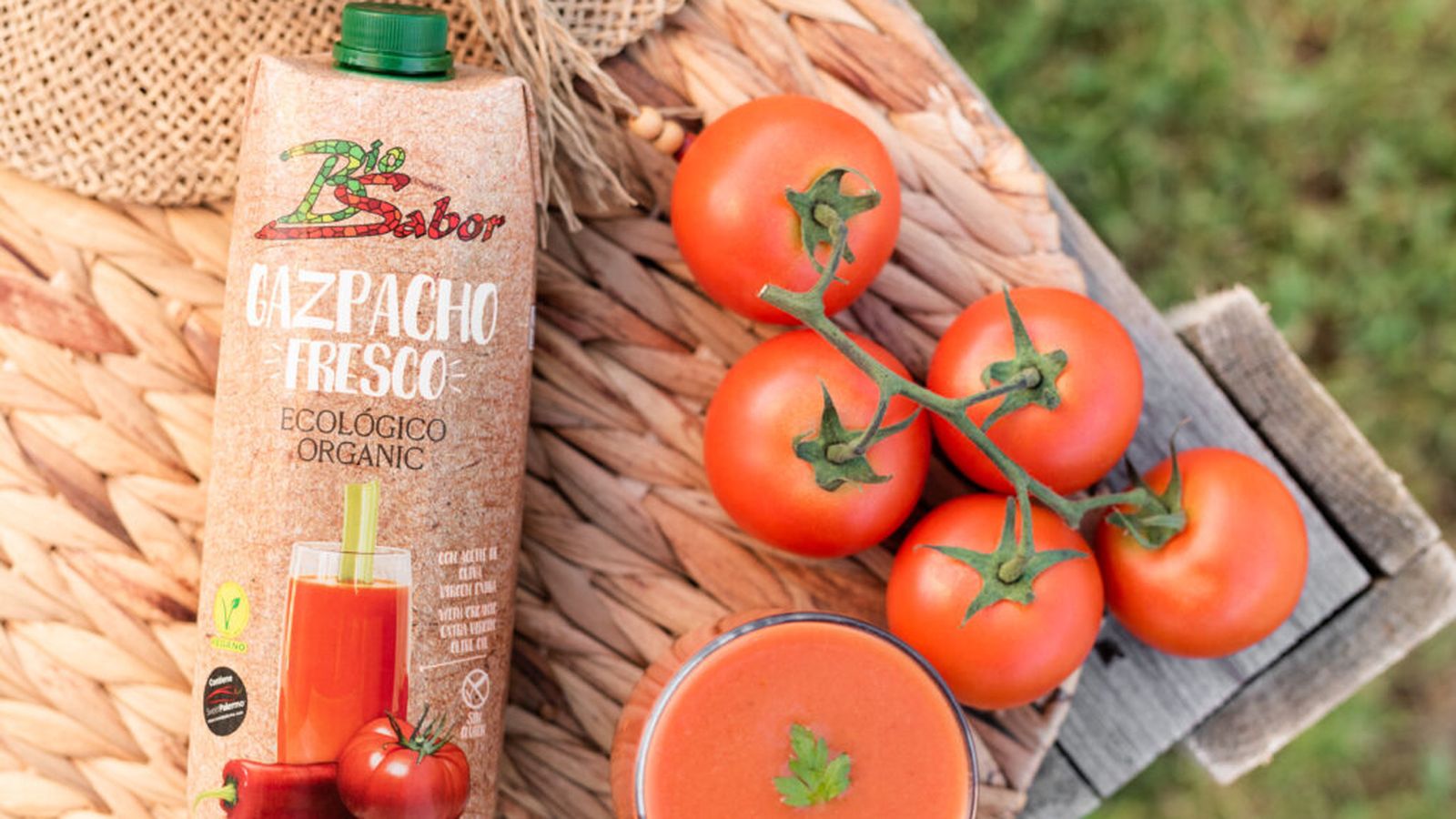 Gazpacho fresco de Biosabor.