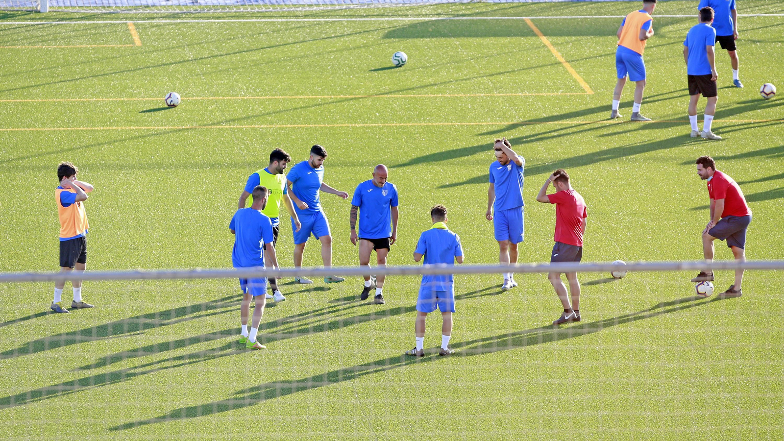 El Jerez Industrial entrenado en Picadueña