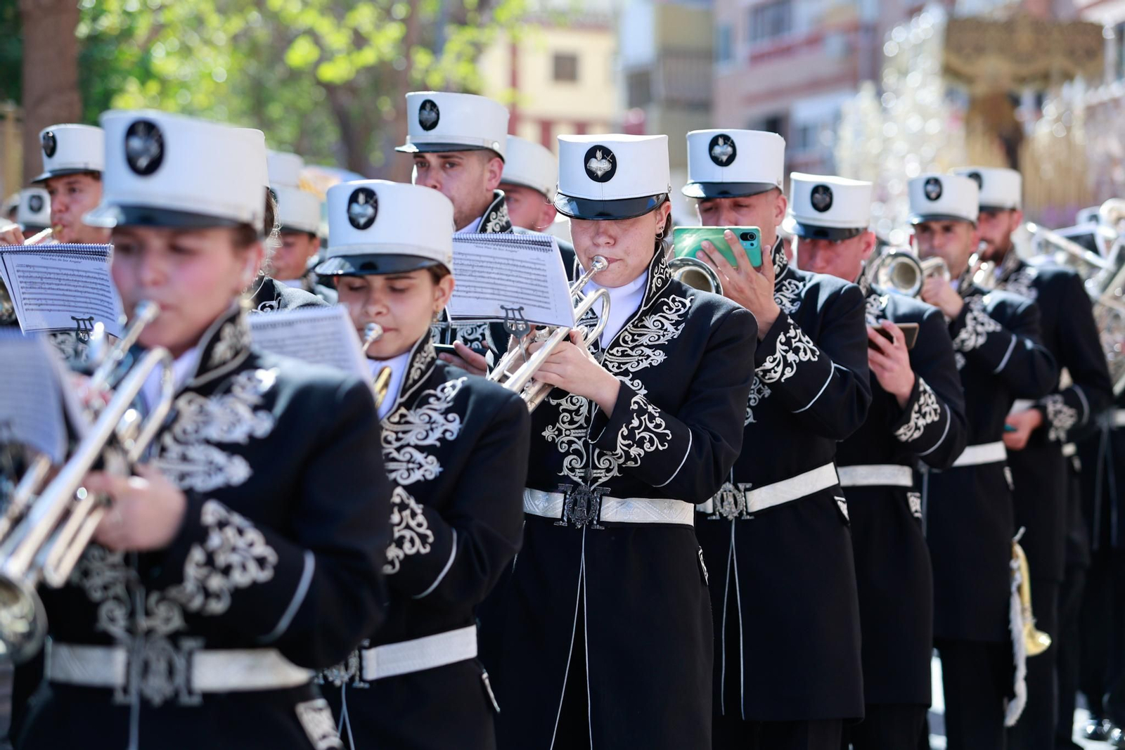 Prendimiento en el Domingo de Ramos de Málaga 2023, en fotos
