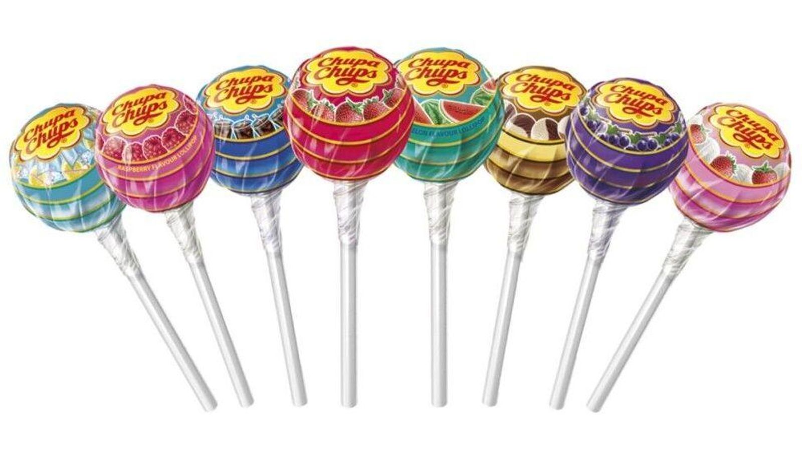 Chupa Chups de varios sabores