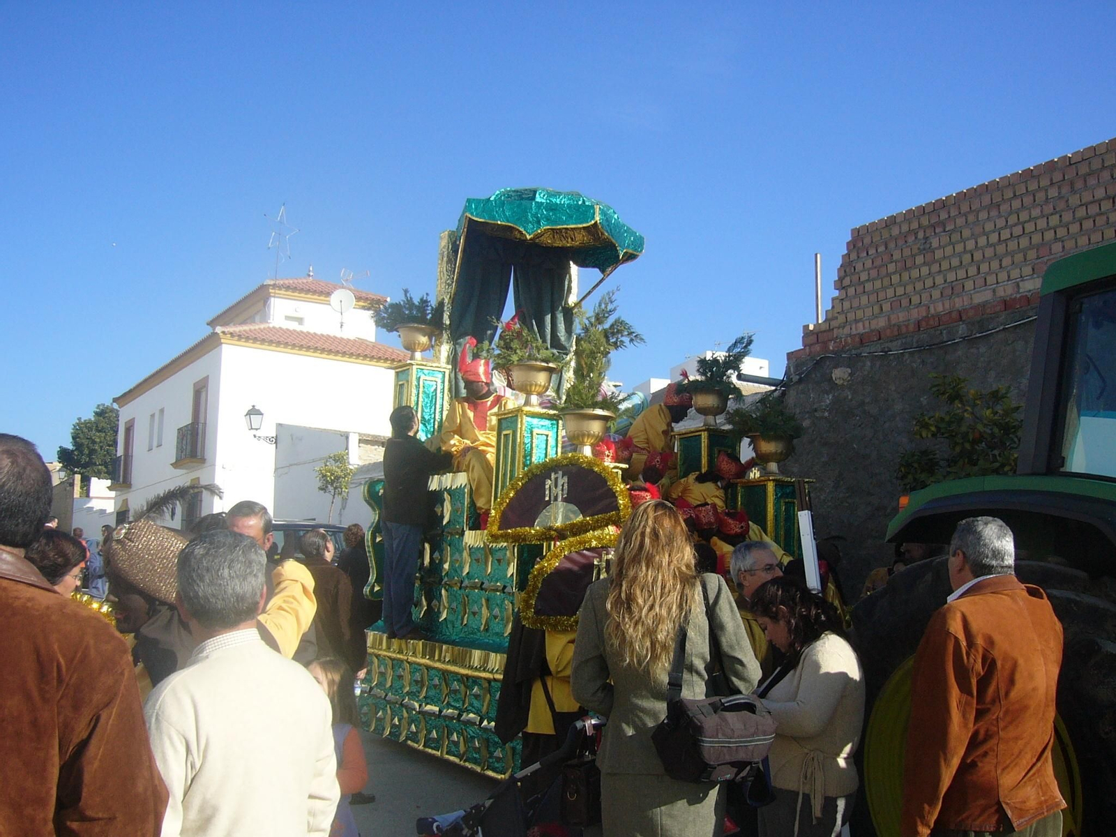 Una imagen de archivo de la Cabalgata de Reyes de Gerena