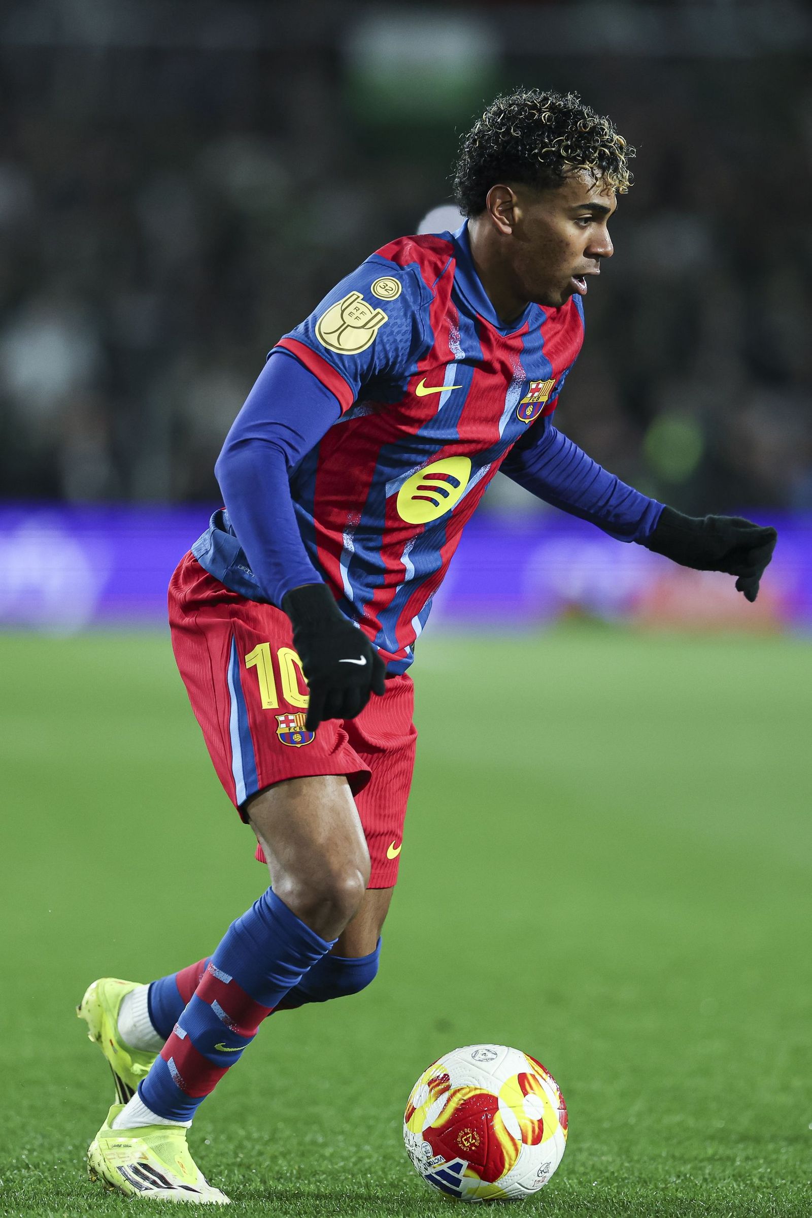 Las fotos del Racing-Barcelona de Copa