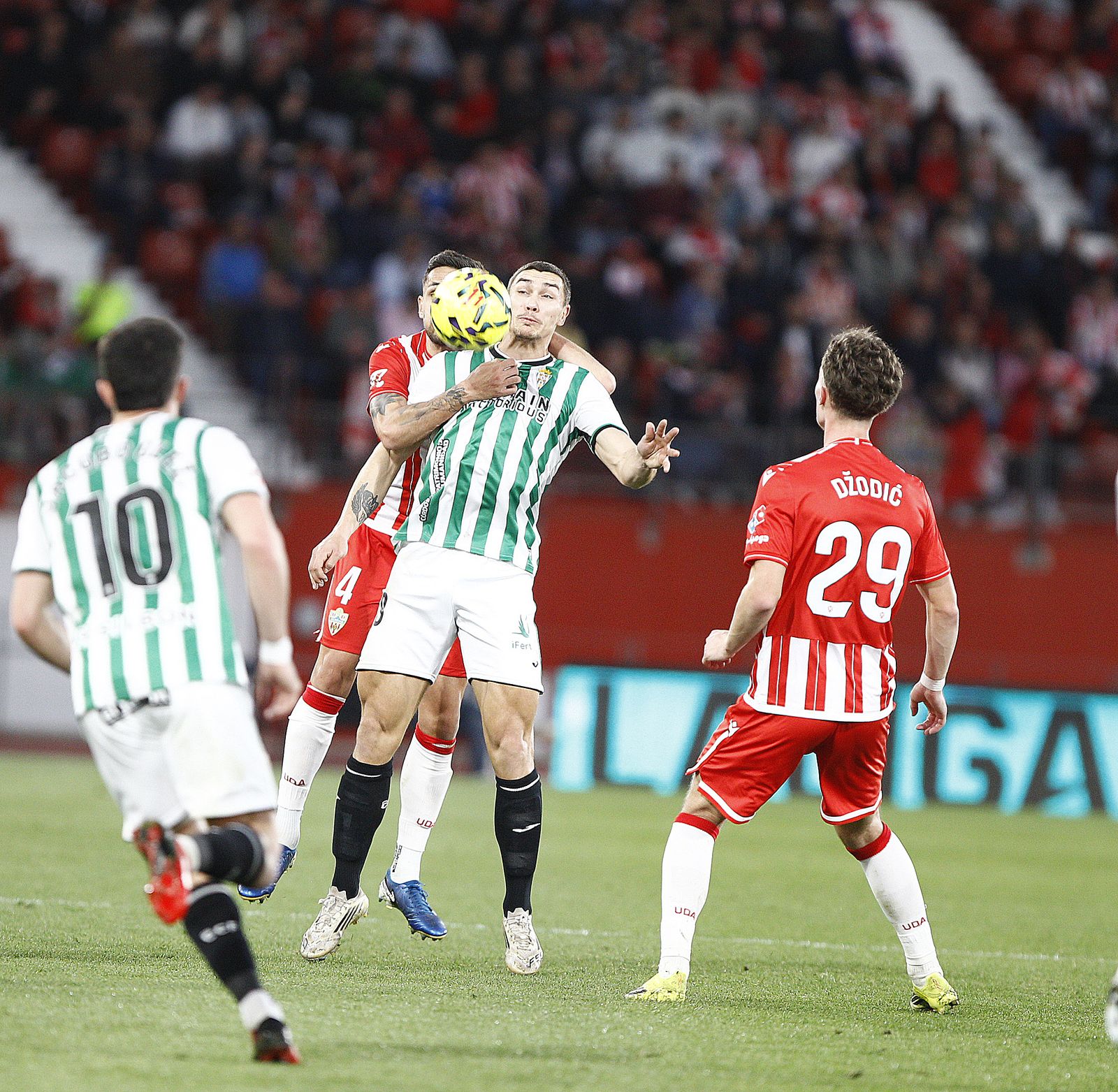 Las fotografías del partido U.D. Almería-Córdoba C.F.