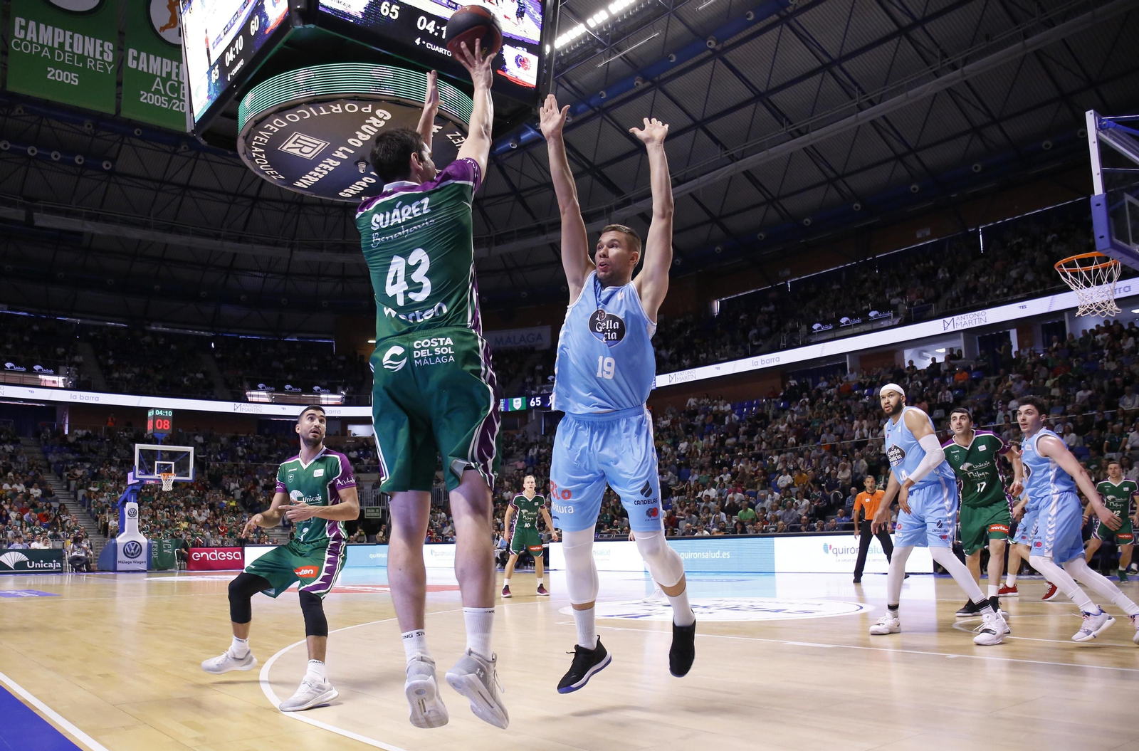 Las imágenes del Unicaja-Cafés Candelas Breogán
