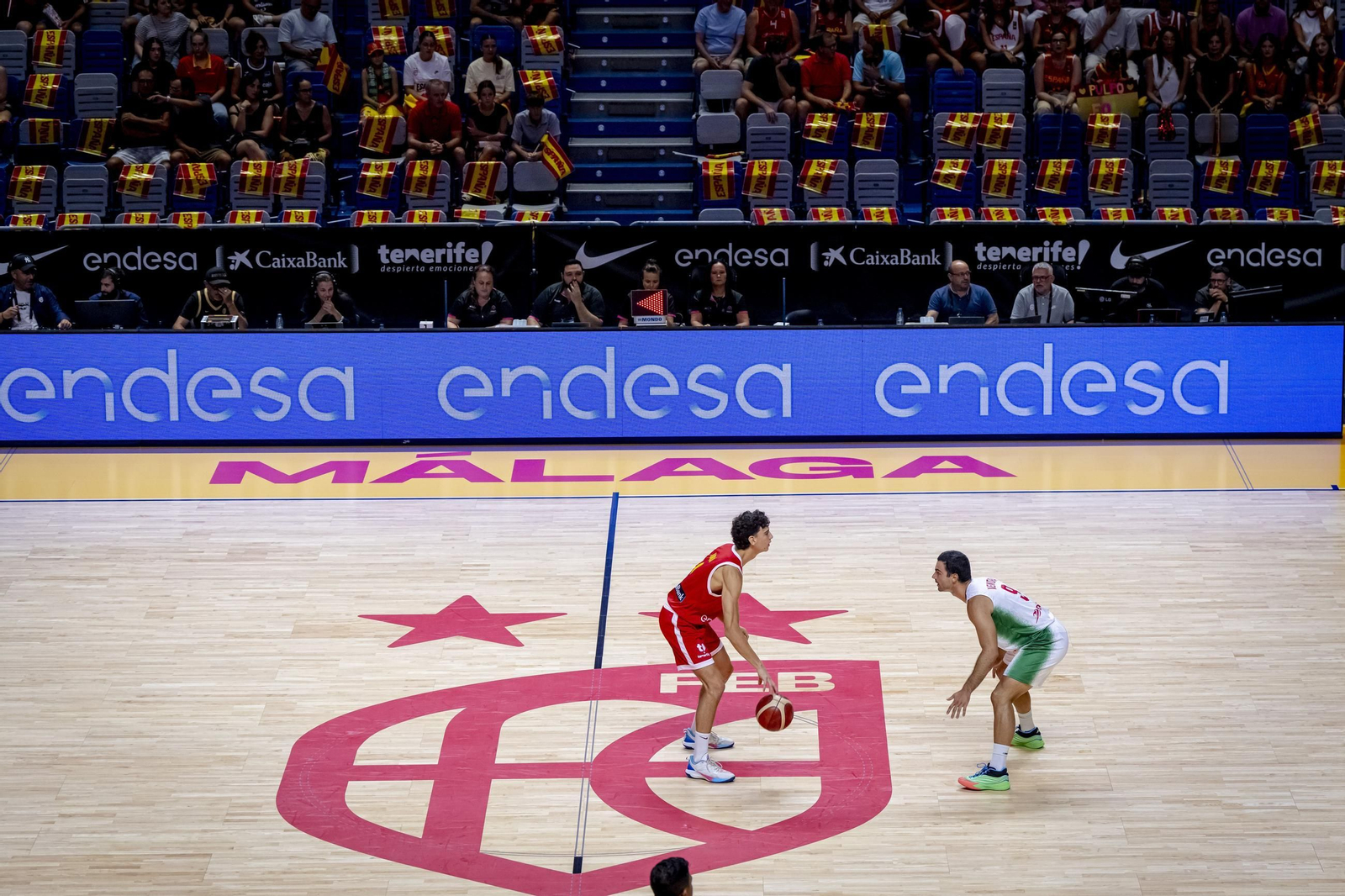 España B - Portugal en Málaga, en fotos