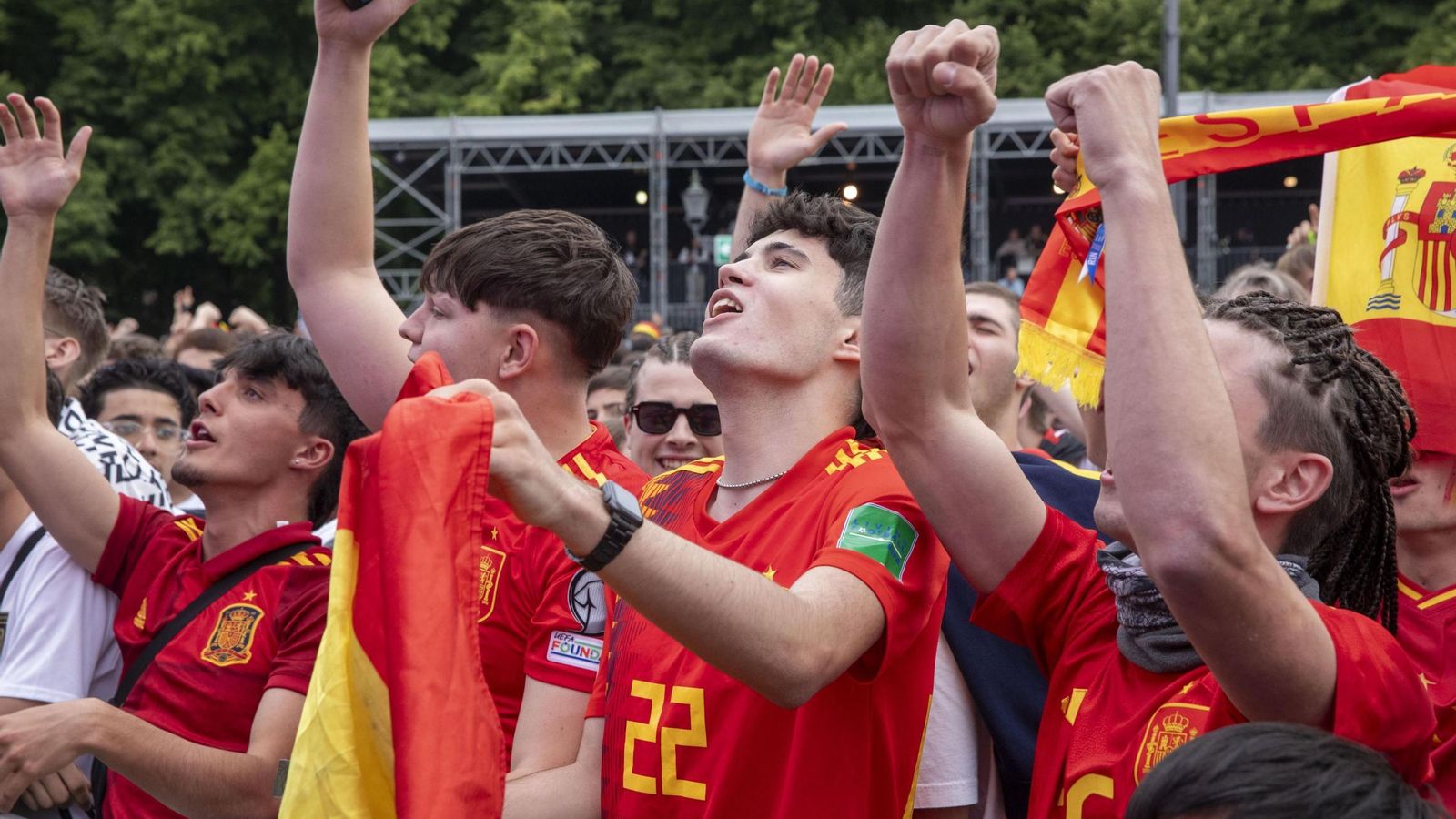 Las mejores fotos del España - Alemania