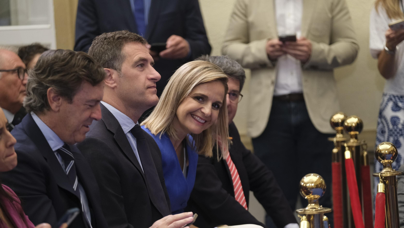 Imágenes del acto de constitución de la Diputación de Almería