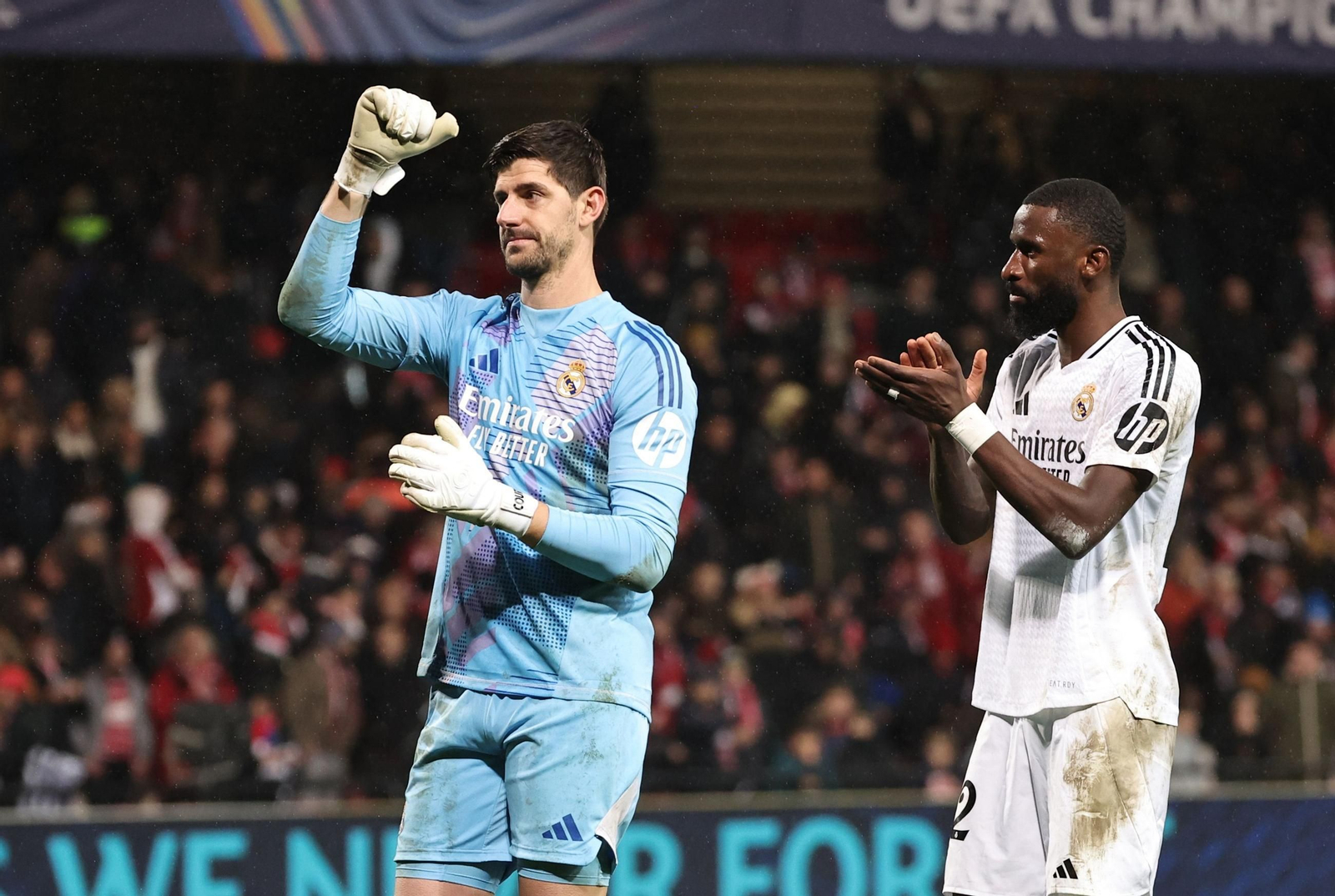 Las fotos del Brest - Real Madrid