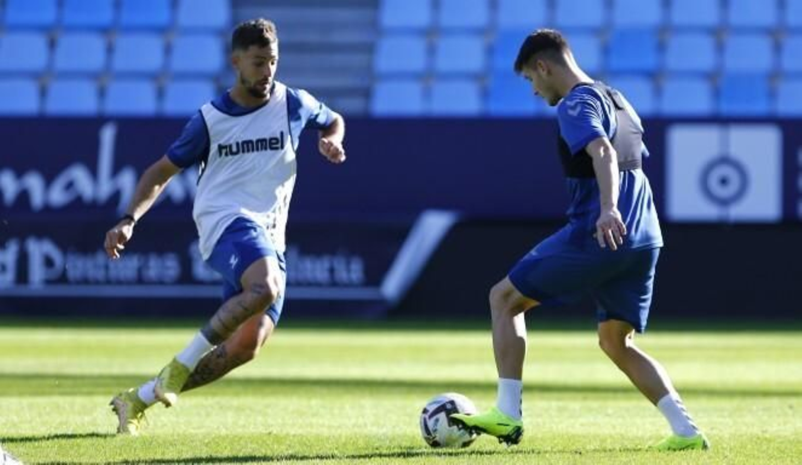 Fran Sol y Cristian.