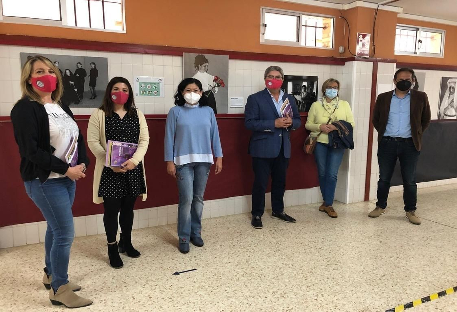 Felicitan al IES Andrés Benítez por su iniciativa ‘Literatura es nombre de mujer’