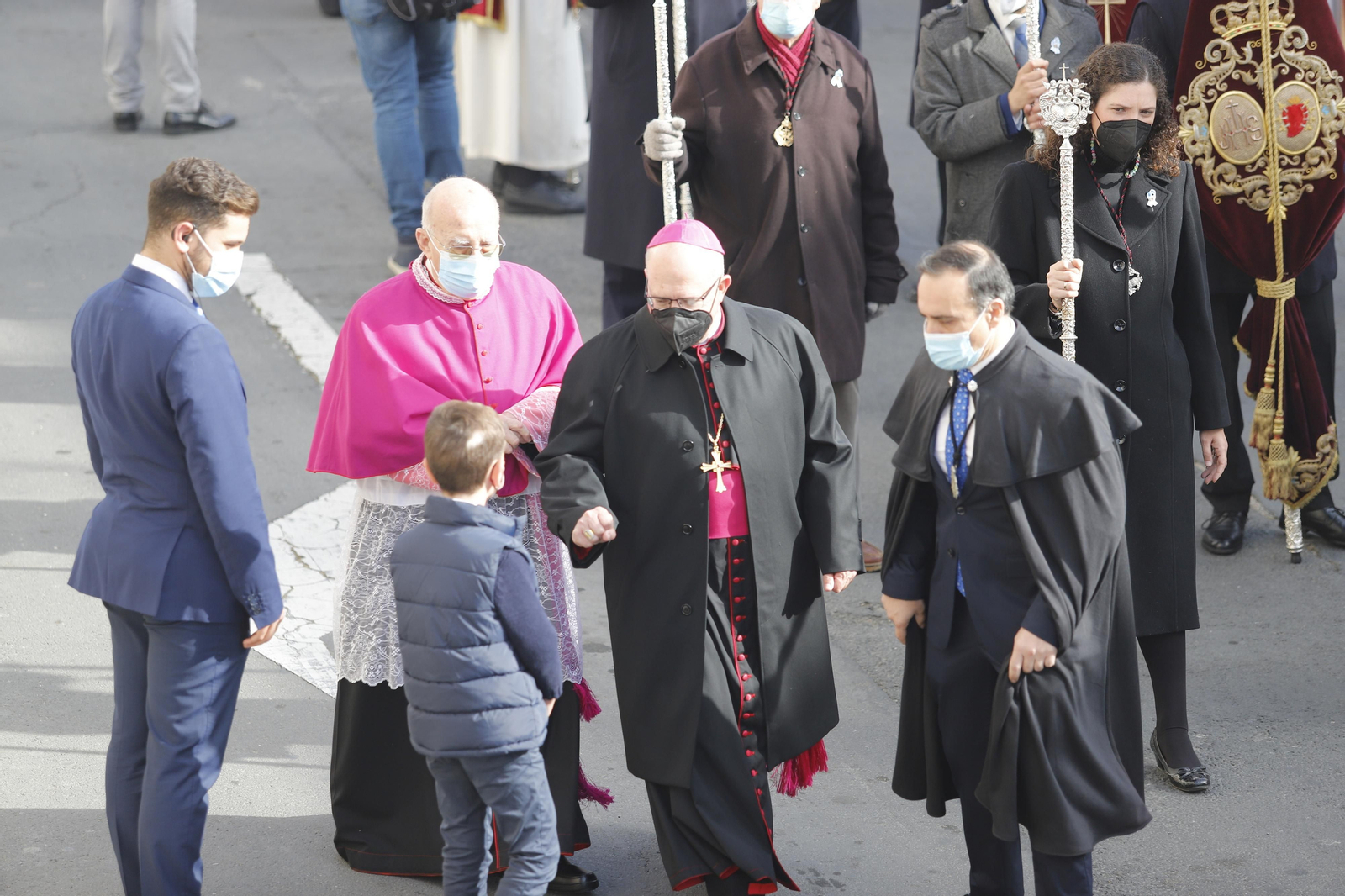 Imágenes del ambiente en la procesión de San Sebastián en Huelva