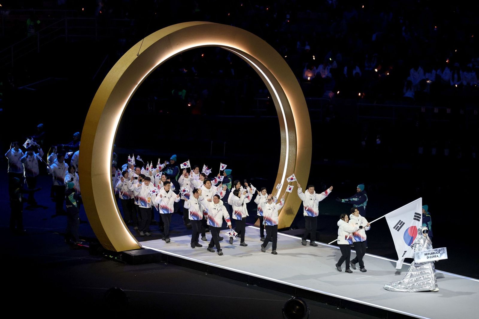 Las fotos de la inauguración de los Juegos Olímpicos de invierno de 2026