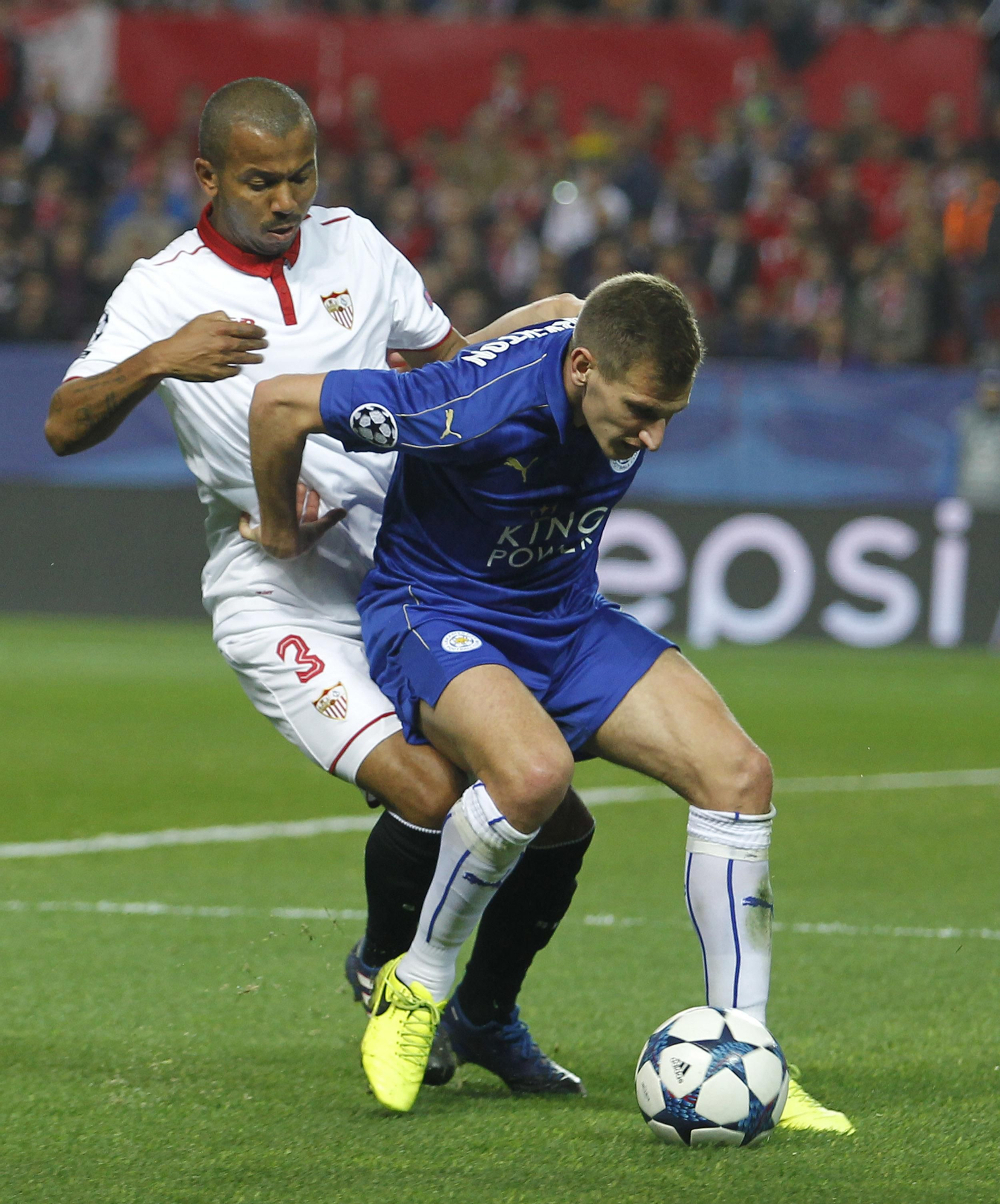 El Sevilla-Leicester de 'Champions'