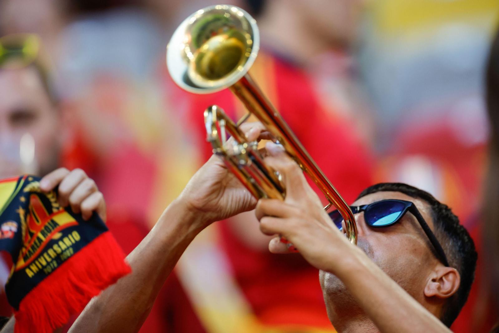 Las fotos del Albania - España