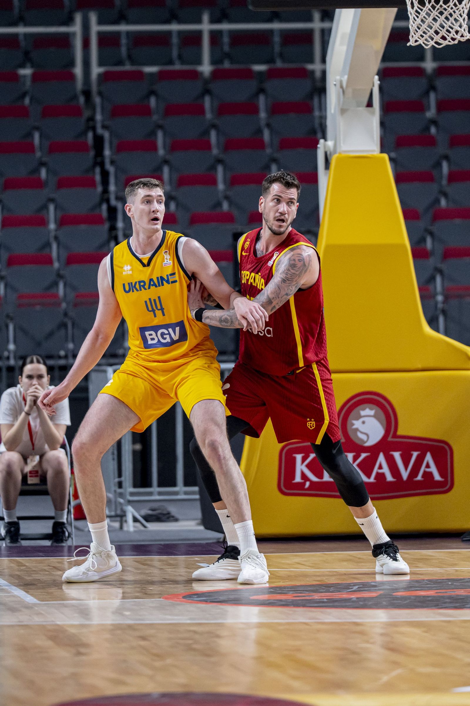 Las mejores fotos del Ucrania-España de baloncesto