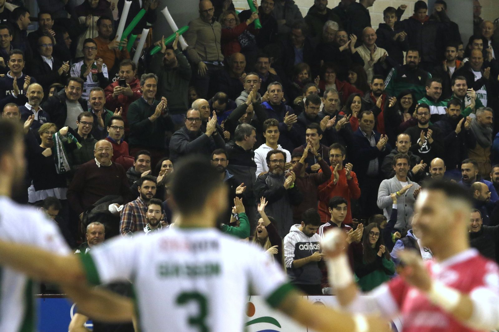 Fotografías de la victoria del Córdoba Patrimonio de la Humanidad ante el Burela